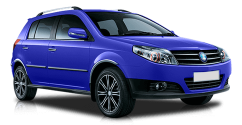 Geely Mk cross Синий