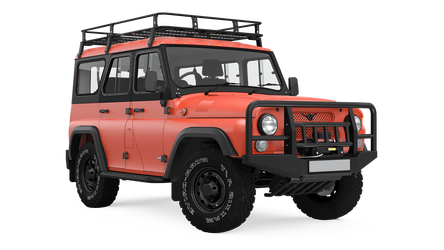 UAZ Hunter Экспедиционный Оранжевый раптор