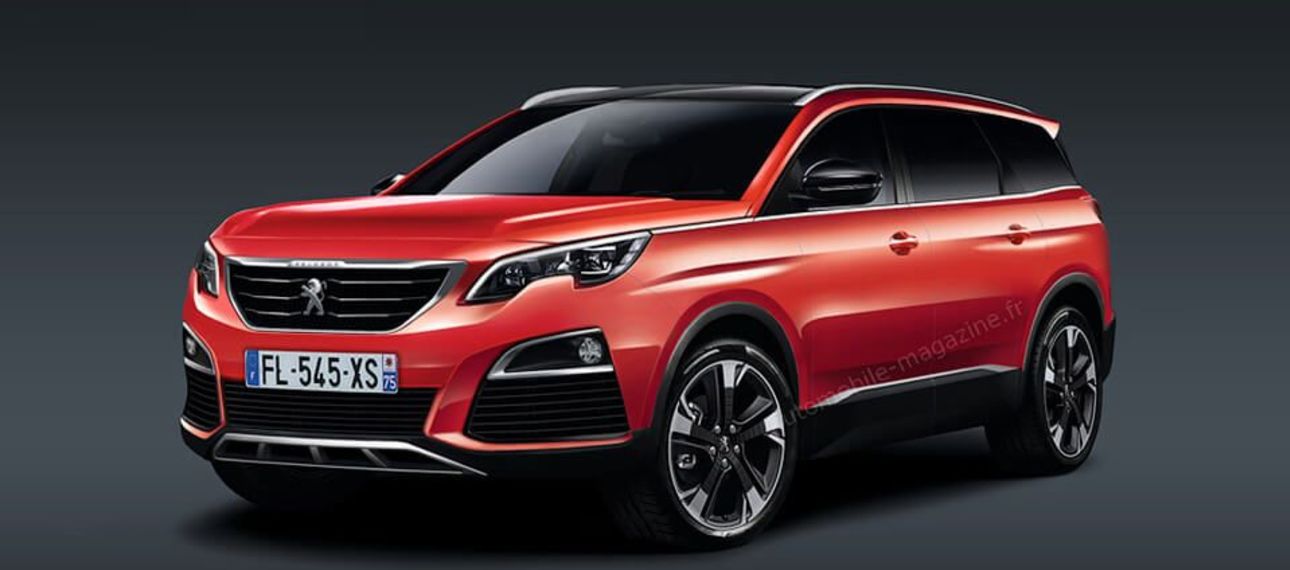 Peugeot 5008 станет 7-местным кроссовером Peugeot 5008 станет 7-местным кроссовером
